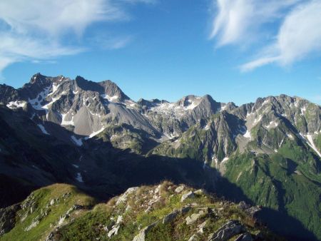 Le secteur du pic du Frêne