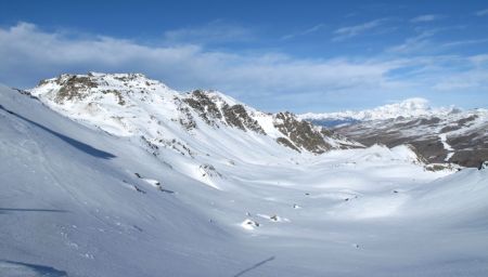 Vue du sommet vers le nord