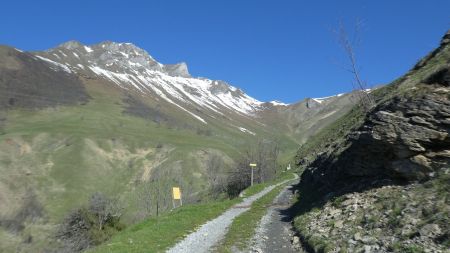 Sur la piste