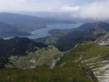 Enfin, la vue sur le lac.