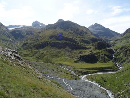 Vallée d’Avérole, côté amont