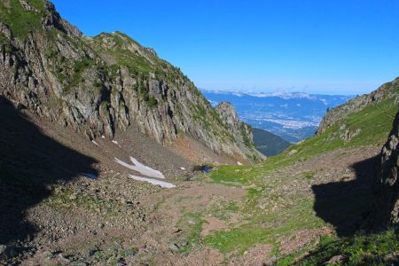 Dans la partie haute de la Combe de Jasse Bralard