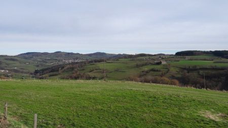 Vers Marcenod et le crêt Malherbe