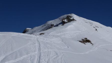 Montée sur l’arête