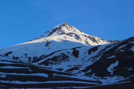 Début de journée sur l’Aiguille du Goléon