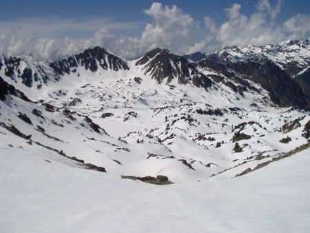 Descente par la Hourquette d’Aubert