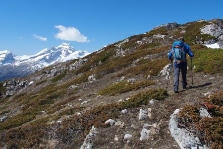 Montée finale vers le Gicon.