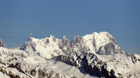 Dent du Géant et Grandes Jorasses