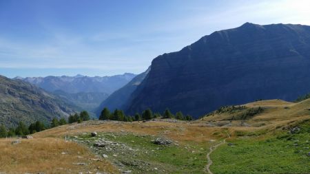 Grand Rochebrune sur l’horizon.