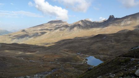 Vers le col Blanchet, vue arrière