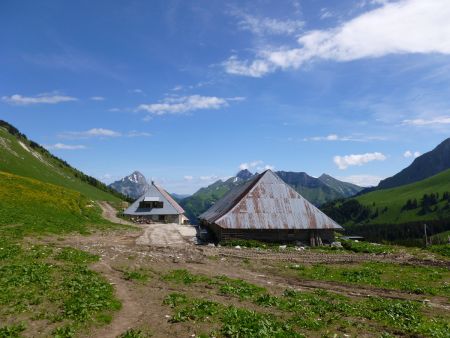 Chalet des Arbets dans le rétro.