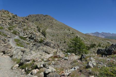 Montée sur l’arête ouest du Chenaillet