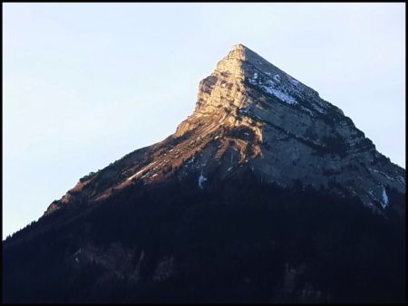 Chamechaude sa face nord.