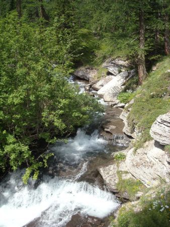 Le torrent qui va nous suivre pendant toute la montée