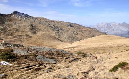 Sur le plateau de Carlaveyron...vue sur l’aiguillette du Brévent