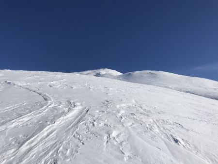 Vers la ligne de crêtes