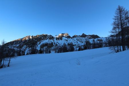 Tête de Combe Grosse et Mont Malinvern.