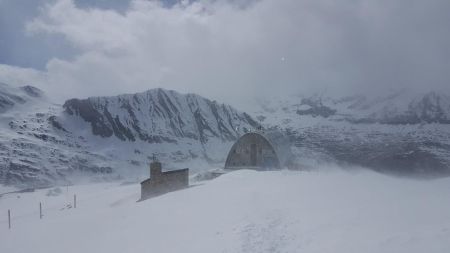 Arrivée au refuge