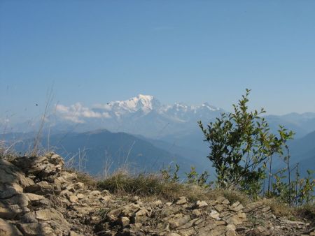 Le Mont-Blanc vu du sommet