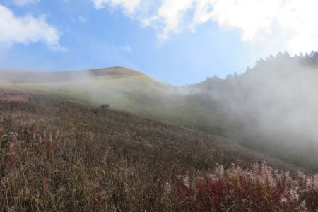 Vue sur le petit col