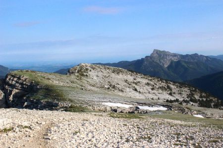 Au sommet de la Dent de Crolles