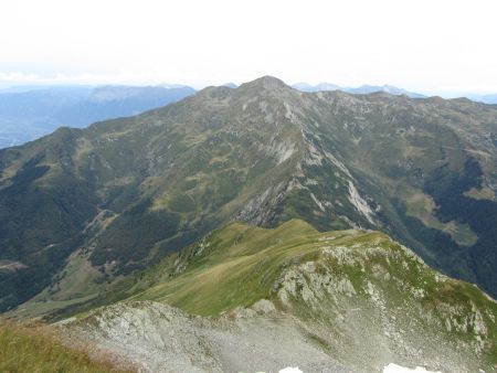 La crête et le Grand Arc.