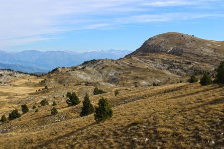 Vue sur la Montagnette