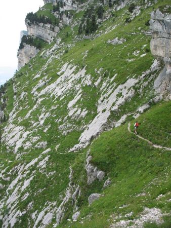 Le sentier du Pas de Rocheplane