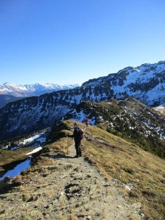 Sur la crête