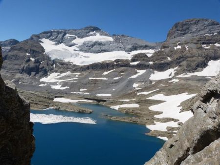 Lac Glacé, Mont Perdu, Cylindre du Marboré