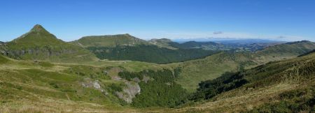 Puy Mary et Puy de la Tourte.