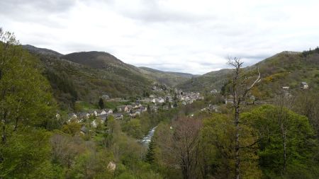 Le Pont de Montvert derrière nous.