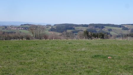 Vallée de la Semène dans le «trou».