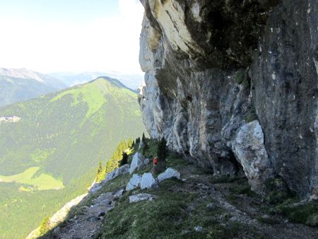 Au départ du sangle de la Barrère.