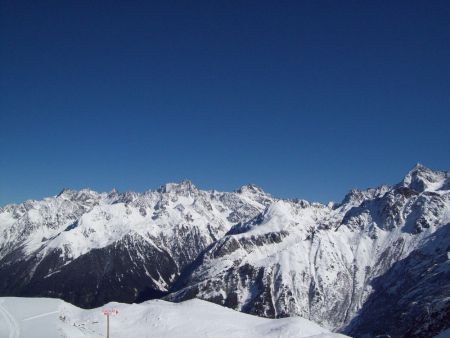 Rocher badon et les sommets d’arguille