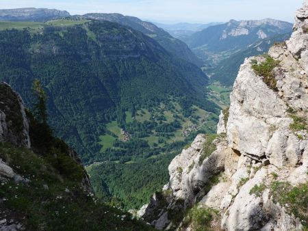 Au dessus des falaises...