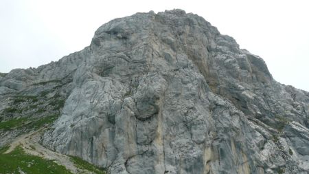 Roc Cornafion, du début de la descente dans la Combe de Pissavache..