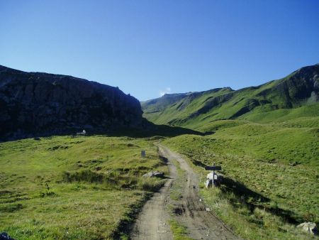 Vers le col de la Grande Combe