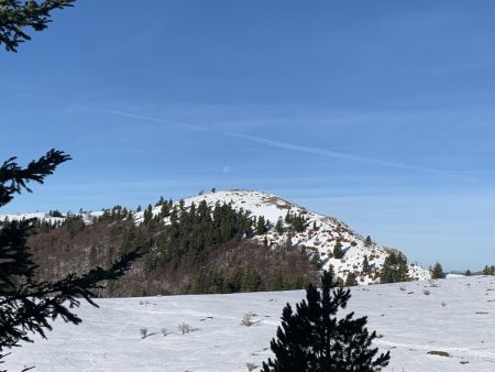 La crête des Cavalets.