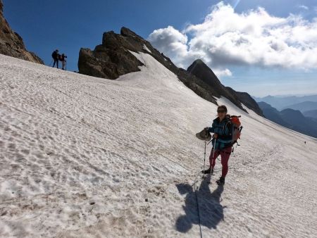 Vincent et Mika sont allés voir l’arrivée du légendaire couloir de Gaube.