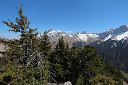 Grand Ferrand et cirque de la Jarjatte.