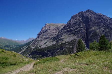 La descente face au Lasseron