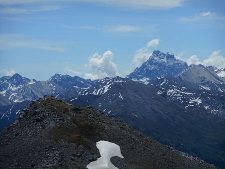 Pic de Fond Queyras - Mont Viso - Crête de la Taillante.