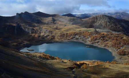 Le lac d’Allos 