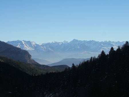 Depuis le mémorial de la résistance