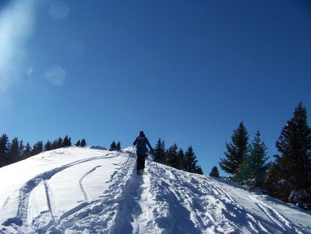 Arrivée au Dôme.