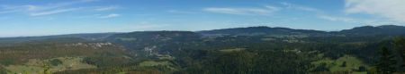 Panorama depuis le Mont fier