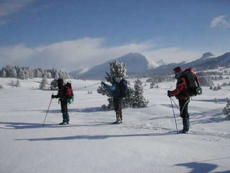 La Grand Veymont derrière