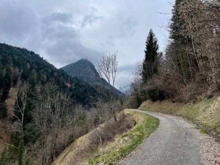 Vallon de Saint-Ruph - A gauche le sommet de Montriond