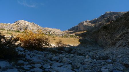 Le début du couloir.